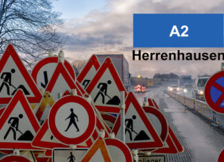 A 2: Sperrung der Anschlussstelle Herrenhausen auf der Richtungsfahrbahn Berlin