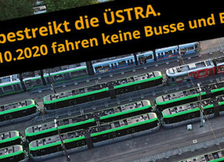 Erneut Warnstreik im Nahverkehr: Bus und Bahn werden am Mittwoch wieder bestreikt