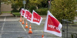 Symbolbild - ver.di - Streik