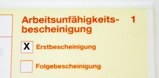 Krankmeldung