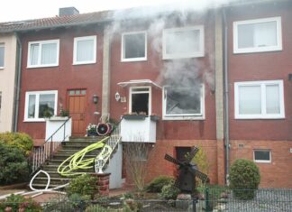 Küchenbrand am Allerweg