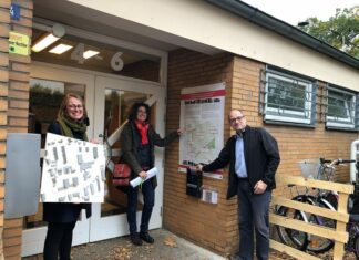 „Bürgerbriefkasten Zukunftsfähiges Langenhagen“ am Dorfgemeinschaftshaus Krähenwinkel angebracht