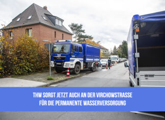 Trinkwasservorrat jetzt auch an der Virchowstraße permanent sichergestellt