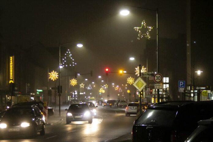 Weihnachtsbeleuchtung in Langenhagen
