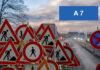 Autobahnbaustelle