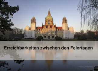 Regionsverwaltung bleibt zwischen den Feiertagen geöffnet