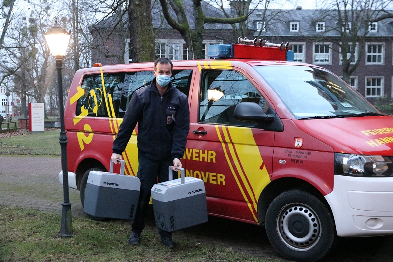 Impfstart: Vier mobile Teams sind in Pflegeeinrichtungen unterwegs