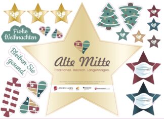 Langenhagens „Alte Mitte“ im Advent 2020: Wir denken aneinander!