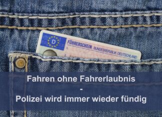 Polizei kontrolliert – Immer wieder Fahrübungen auf dem Parkplatz der Pferderennbahn