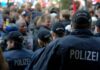 Demonstration Polizei