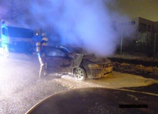 PKW brannte in Godshorn