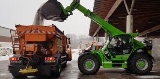 Winterdienst im Einsatz