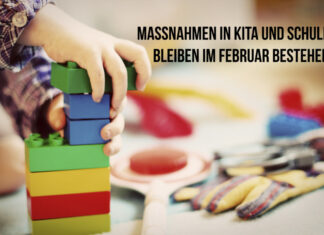 Maßnahmen in Kita und Schule bleiben im Februar bestehen