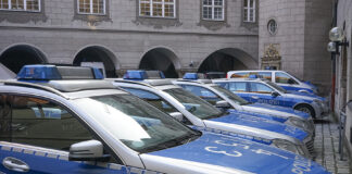 Polizeifahrzeuge