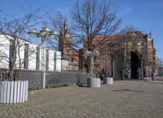 Zierkirschen und Zieräpfel bringen den Frühling in die Innenstadt