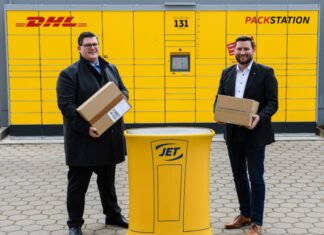 JET Tankstellen in Deutschland erhalten DHL Packstation