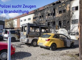 Kriminalpolizei sucht Zeugen zu vorsätzlicher Brandstiftung an einer Autowerkstatt