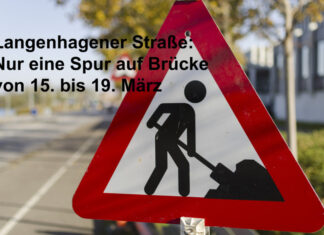 Langenhagener Straße: Nur eine Spur auf Brücke von 15. bis 19. März