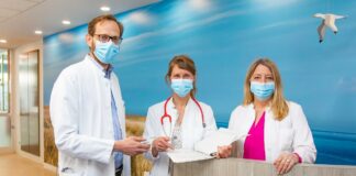 (von links) Dr. Martin Wetzke, Dr. Katharina Schütz und Professorin Dr. Gesine Hansen