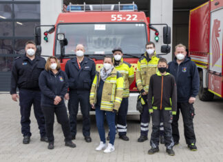 Osterfeuerwehrexpress besuchte Kinder in Schulenburg am Karfreitag