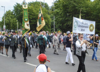 Ausblick auf das Schützenfest Hannover 2024 Schützenumzug in Hannover
