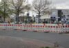 Sperrung der Kreuzung Hackethalstraße / An der Autobahn