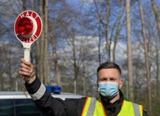 Motorradkontrollen in Bad Pyrmont und Aerzen Polizeikontrolle