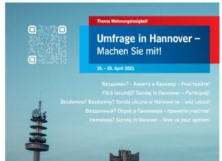 Stadt startet Online-Umfrage zum Thema Wohnungslosigkeit Wohnungslos-Plakat
