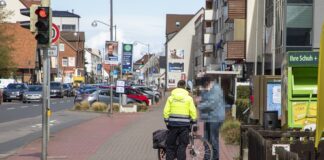 Polizeikontrolle Geisterradfahrer