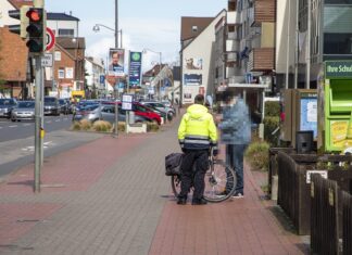 Rad-Aktionswoche: „Sicherheit im Radverkehr“ Polizeikontrolle Geisterradfahrer