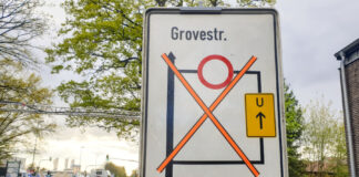 Umleitungsschild