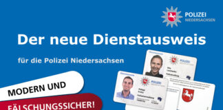 Flyer Dienstausweis Polizei