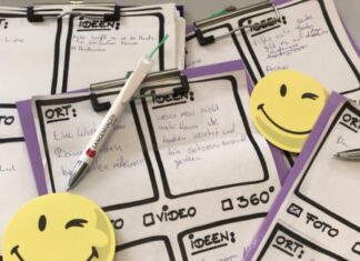 „Lasst uns (was) bewegen!“ smileys