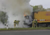 LKW brennt