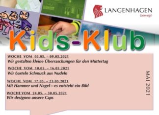 Plätze im Kids-Klub Wiesenau und Godshorn frei Plakat Kids-Klub