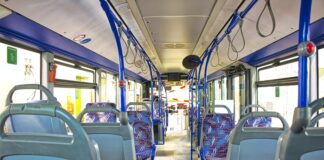 Bus Innenaufnahme