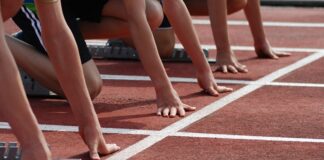 Leichtathletik Läufer
