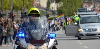 Polizei Motorrad