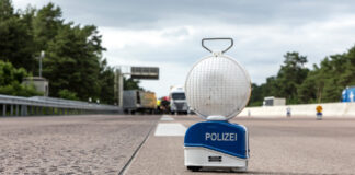 Polizeiabsperrung