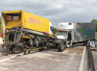 LKW-Unfall auf der A7 bei Berkhof Unfall