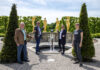 (vo.li.), Dr. Peter Königfeld, Ronald Clark, Konstanze Beckedorf, Hannah Luttermann.