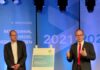 Ulf-Birger Franz, Bildungsdezernent der Region Hannover, und Grand Hendrik Tonne, Niedersächsischer Kultusminister