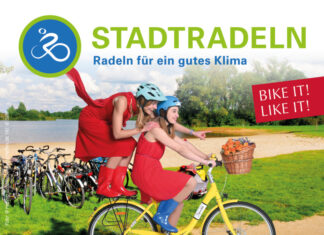 Stadtradeln 2021: Wer radelt die meisten Kilometer in Langenhagen? Flyer Stadtradeln 2021
