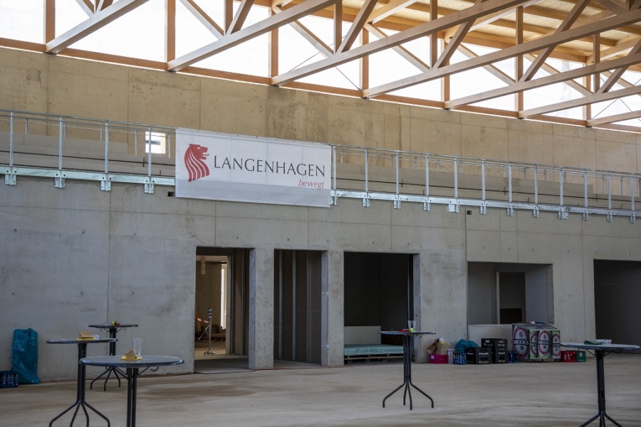 Baustelle Gymnasium Langenhagen