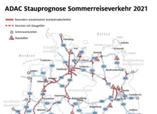 Im Norden beginnen die Sommerferien – ADAC: im Sommer 2021 kein typischer Reiseverkehr Grafik Reiseverkehr