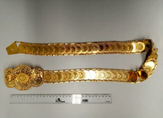 „Goldener Gürtel in der Jackentasche“ Goldgürtel