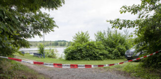 Polizeiabsperrung