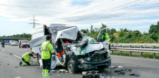 Autobahnunfall