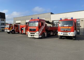 Feuerwehr Hannover unterstützt im Katastropheneinsatz Feuerwehreinsatz