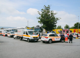 Johanniter auf dem Weg ins Krisengebiet Johanniter